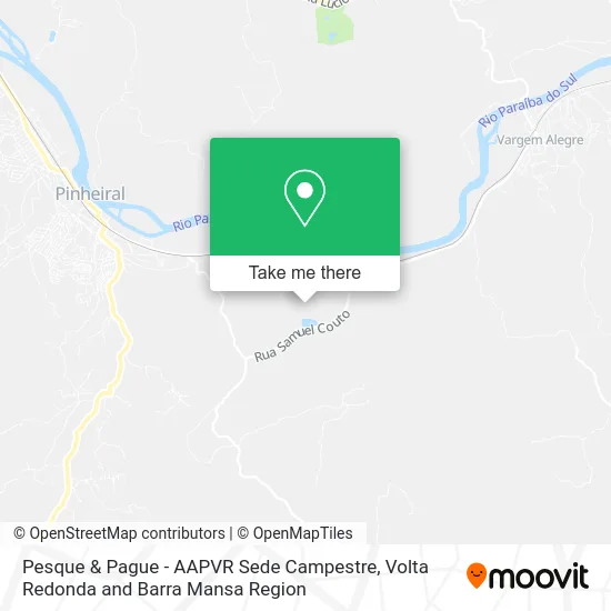Pesque & Pague - AAPVR Sede Campestre map