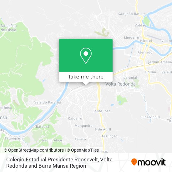 Colégio Estadual Presidente Roosevelt map