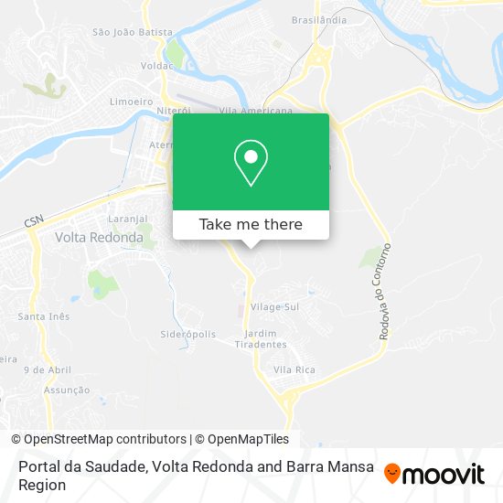 Portal da Saudade map