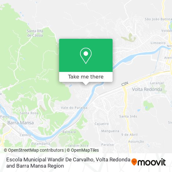 Escola Municipal Wandir De Carvalho map