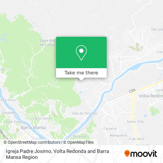 Igreja Padre Josimo map