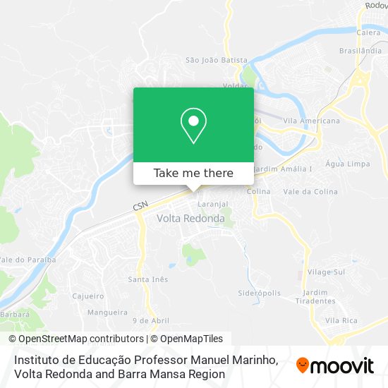 Instituto de Educação Professor Manuel Marinho map