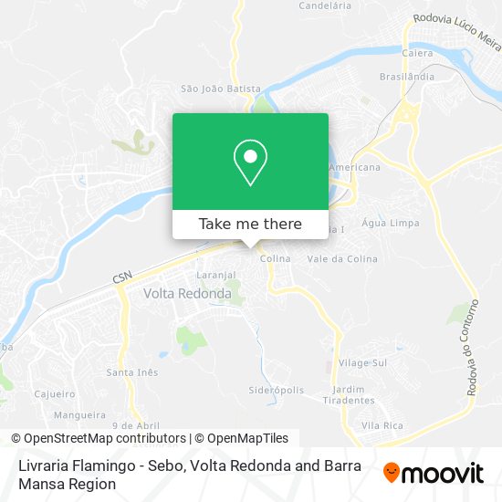 Livraria Flamingo - Sebo map