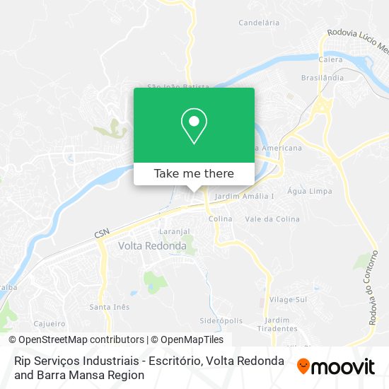 Rip Serviços Industriais - Escritório map