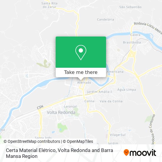 Certa Material Elétrico map