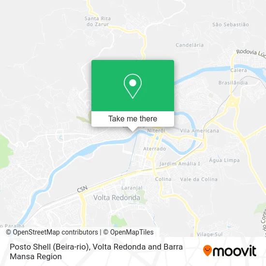 Posto Shell (Beira-rio) map
