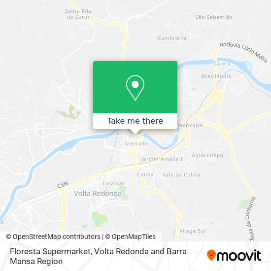 Floresta Supermarket map