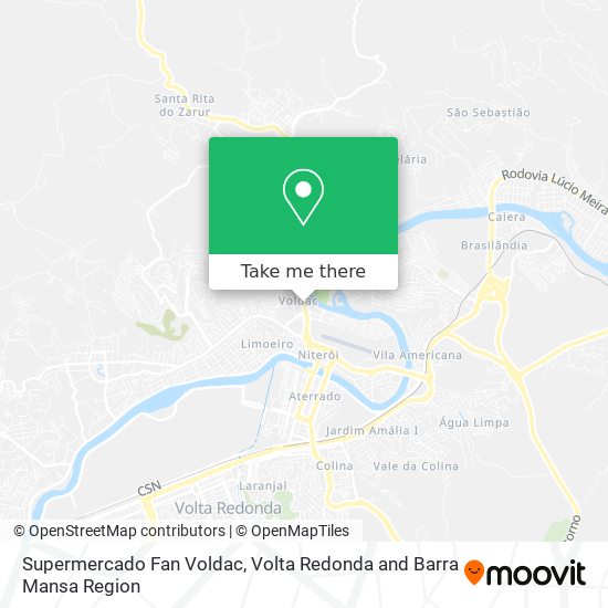 Supermercado Fan Voldac map