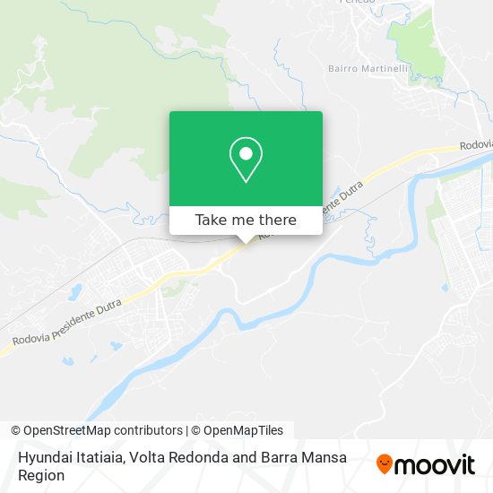 Hyundai Itatiaia map