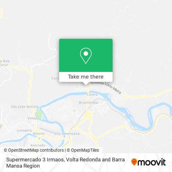 Supermercado 3 Irmaos map