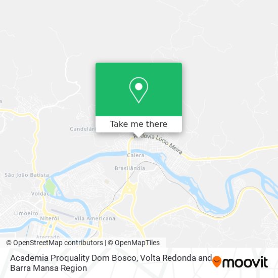 Academia Proquality Dom Bosco map