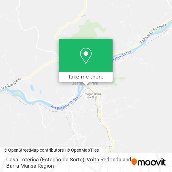 Casa Loterica (Estação da Sorte) map