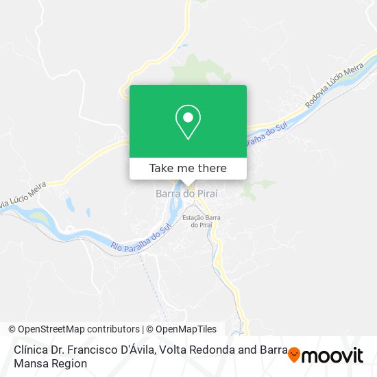 Clínica Dr. Francisco D'Ávila map