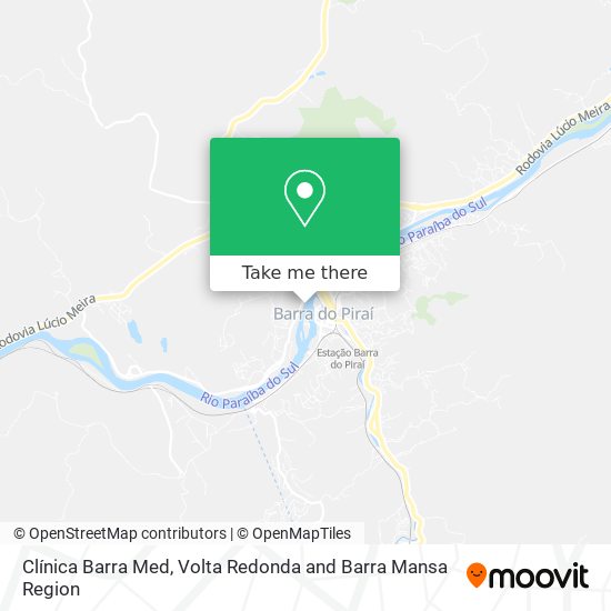 Clínica Barra Med map