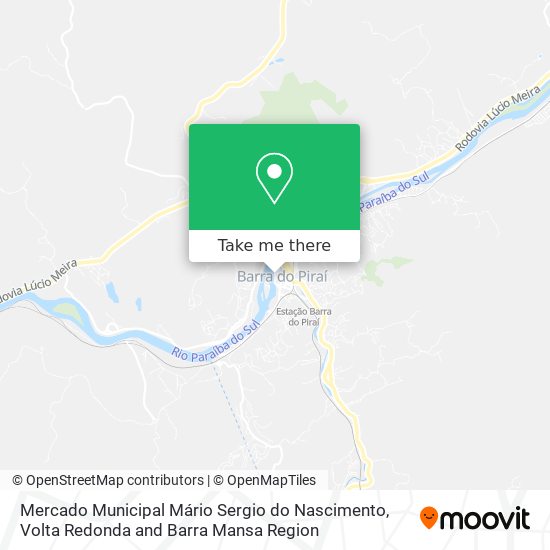 Mercado Municipal Mário Sergio do Nascimento map