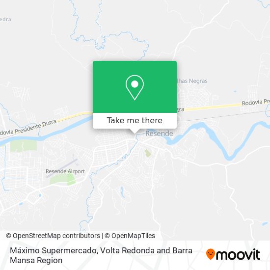 Máximo Supermercado map