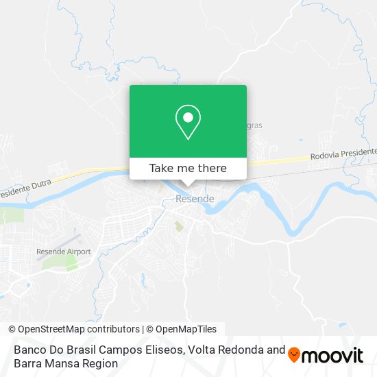 Mapa Banco Do Brasil Campos Eliseos