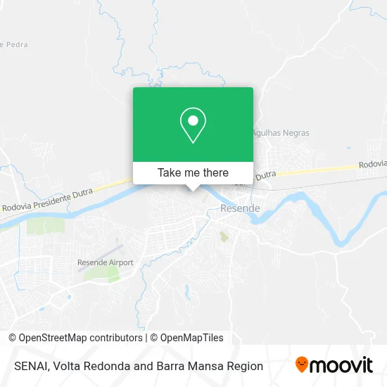 SENAI map