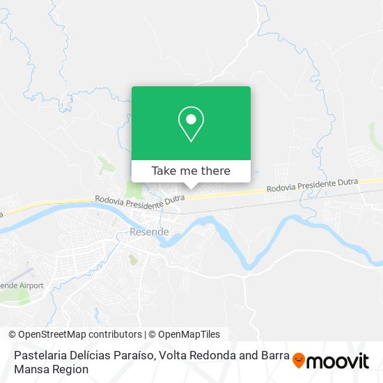 Pastelaria Delícias Paraíso map