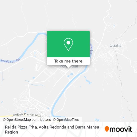 Rei da Pizza Frita map