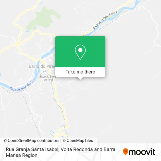 Rua Granja Santa Isabel map