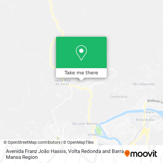 Avenida Franz João Hassis map