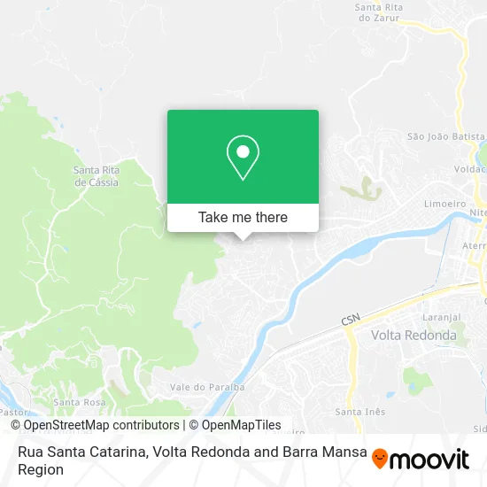 Rua Santa Catarina map