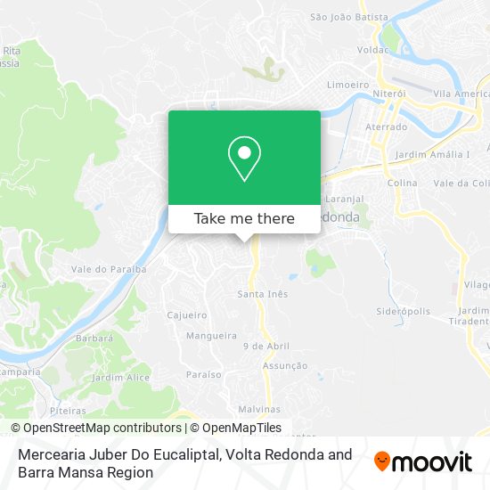 Mercearia Juber Do Eucaliptal map