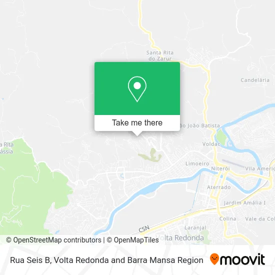 Rua Seis B map
