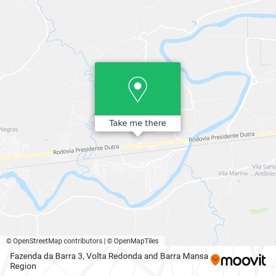Fazenda da Barra 3 map