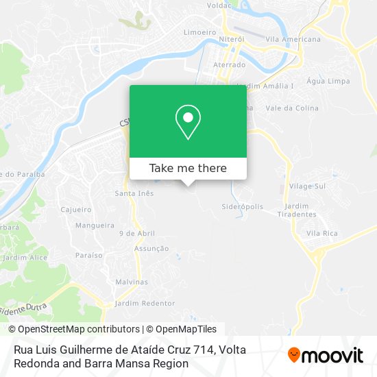 Rua Luis Guilherme de Ataíde Cruz 714 map