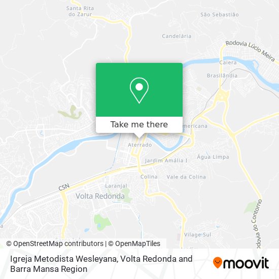 Igreja Metodista Wesleyana map