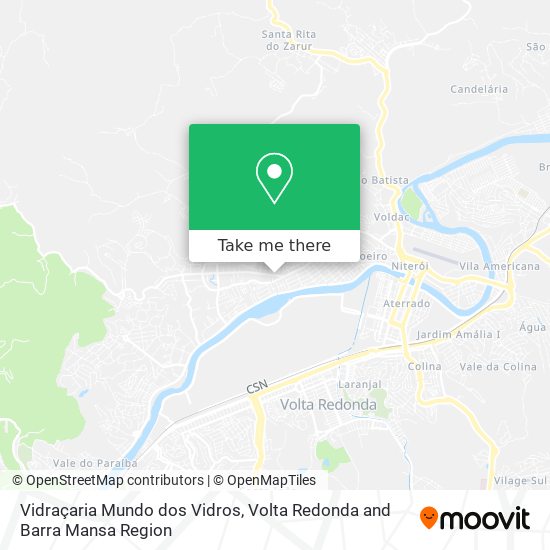 Vidraçaria Mundo dos Vidros map