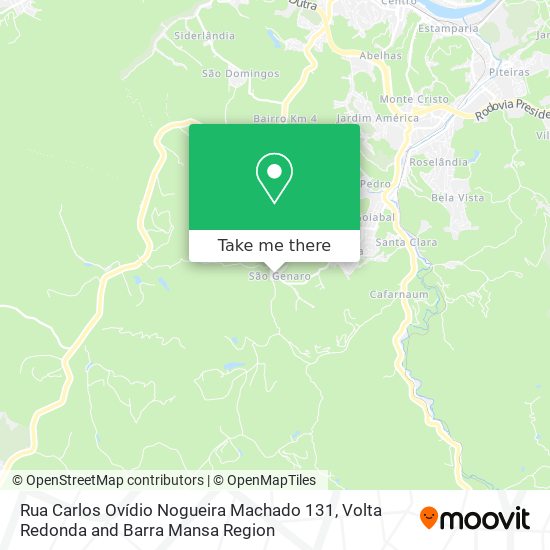 Rua Carlos Ovídio Nogueira Machado 131 map
