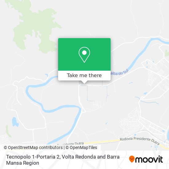Tecnopolo 1-Portaria 2 map