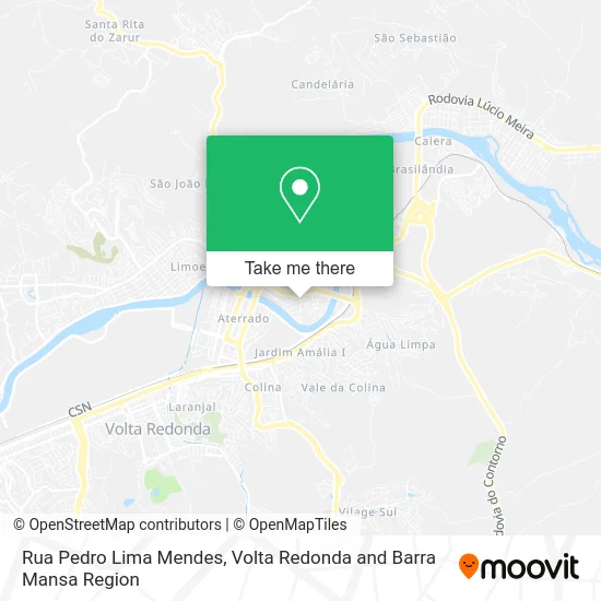 Rua Pedro Lima Mendes map