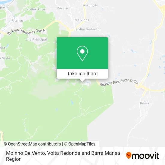 Moinho De Vento map