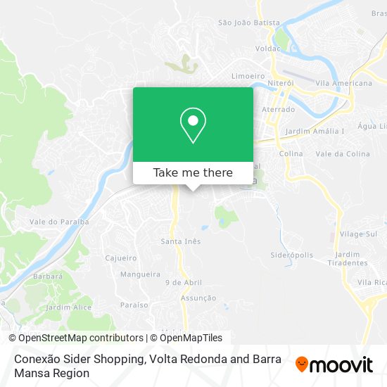 Conexão Sider Shopping map