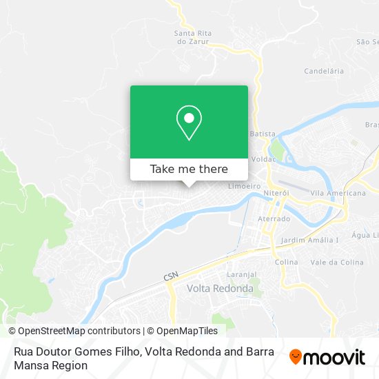 Rua Doutor Gomes Filho map
