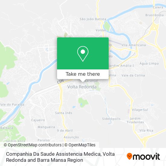 Companhia Da Saude Assistencia Medica map