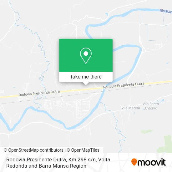 Rodovia Presidente Dutra, Km 298 s / n map