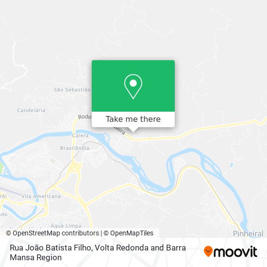 Rua João Batista Filho map