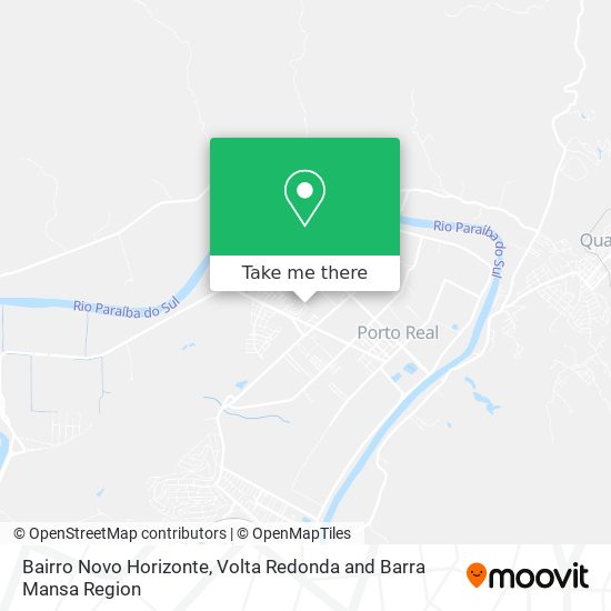 Mapa Bairro Novo Horizonte