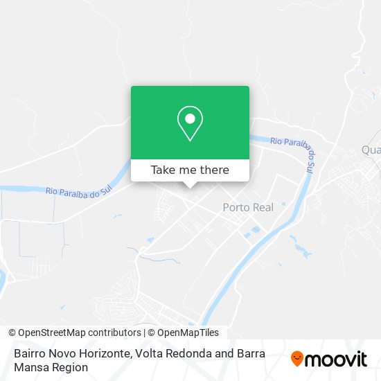 Bairro Novo Horizonte map