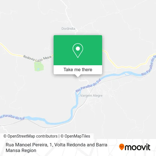 Rua Manoel Pereira, 1 map