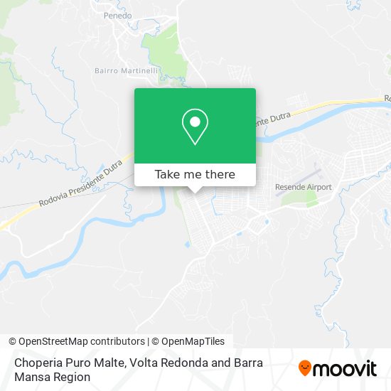 Choperia Puro Malte map