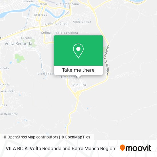 Mapa VILA RICA