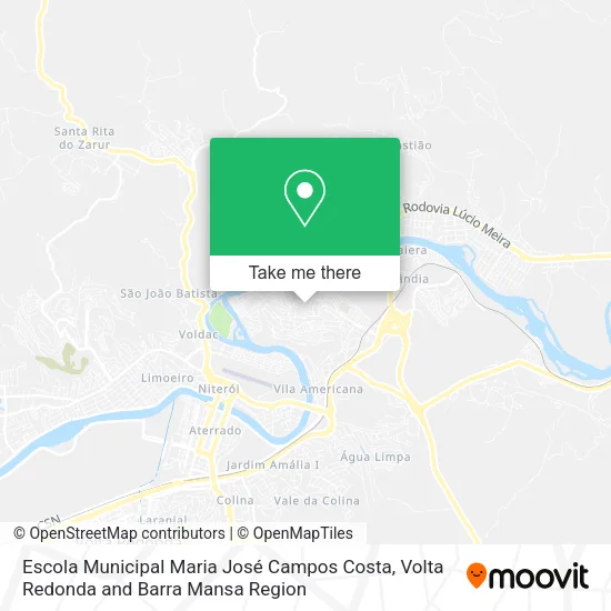 Escola Municipal Maria José Campos Costa map