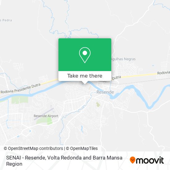 Mapa SENAI - Resende