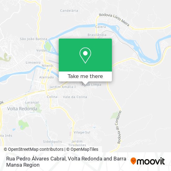 Rua Pedro Álvares Cabral map